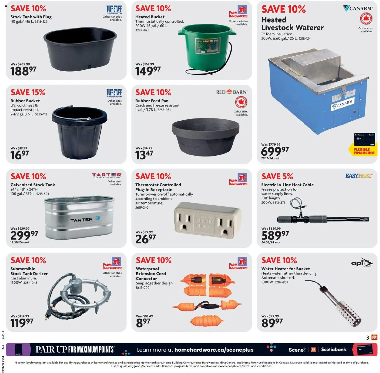 Home Hardware flyer valid from 22.01.2026 | Page: 3 | Products: Cable, Connector