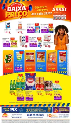 Encarte Assaí Atacadista - RO - Pré-Visualização do folheto da loja Assaí Atacadista, válido de 19.02.2026