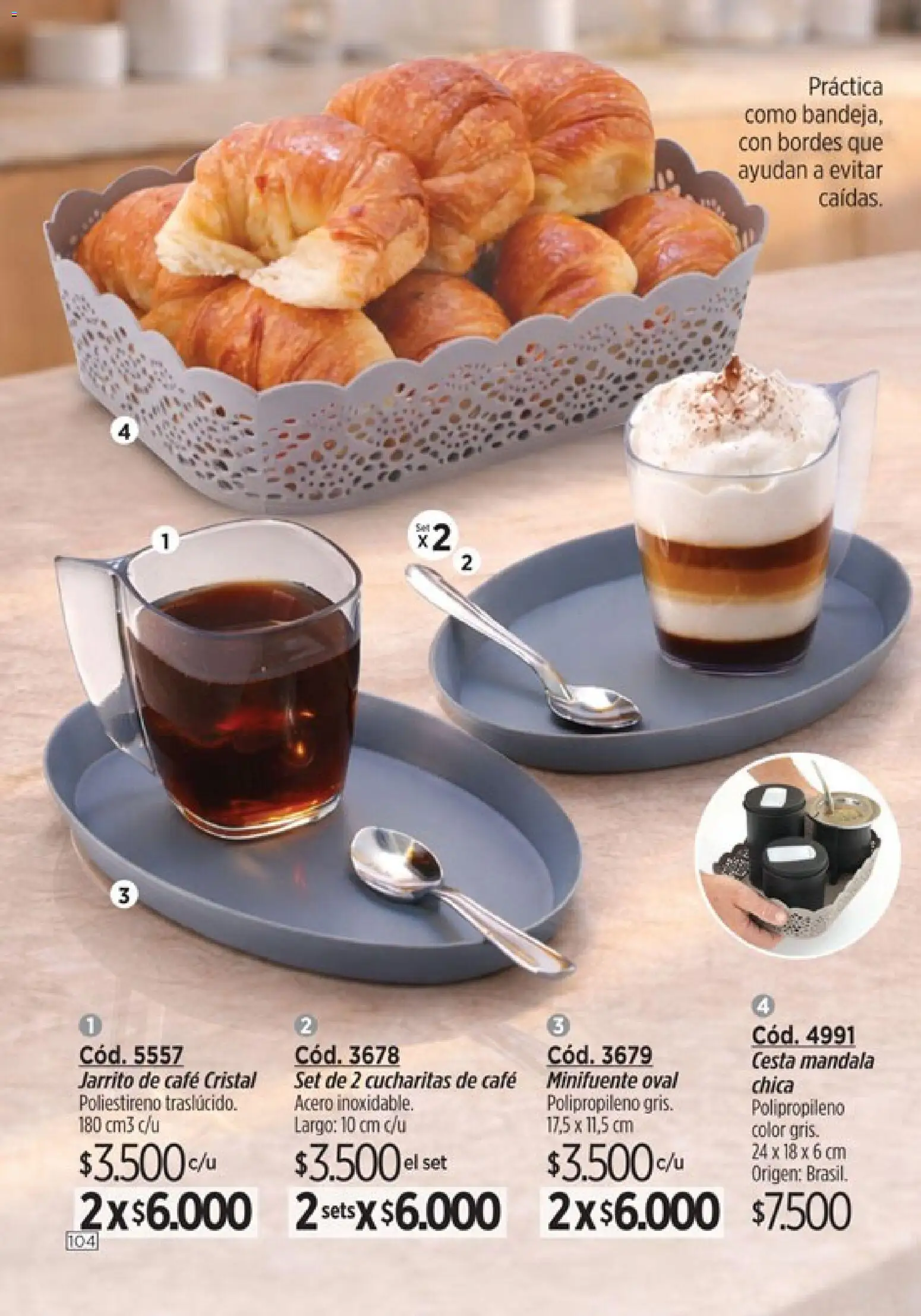 modil - Campaña 7 │ válido desde el 20.03.2026 | Página: 104 | Productos: Cesta, Café