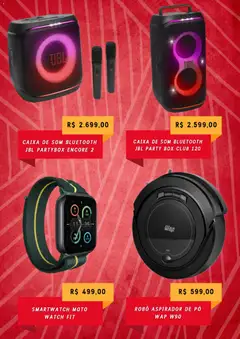 Claro - Ofertas atuais - Pré-Visualização do folheto da loja Claro, válido de 08.04.2026 | Página: 4 | Produtos: Aspirador de pó, Smartwatch, Pó, Robo aspirador