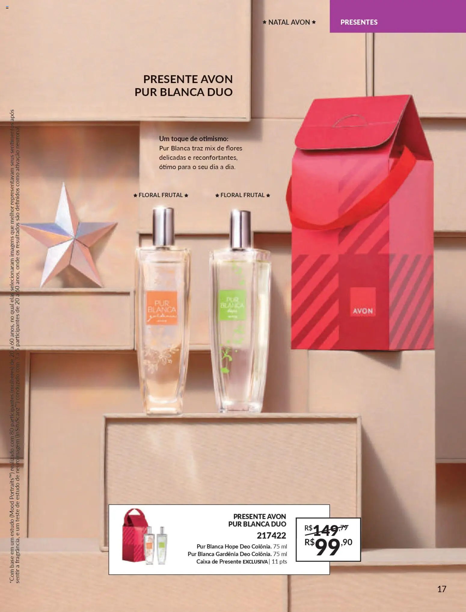 Avon Folheto - válido de 21.11.2025 | Página: 17 | Produtos: Flores, Caixa, Base