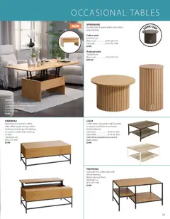 Preview of JYSK flyer from shop JYSK valid from 01.01.2026 | Page: 23 | Products: Coffee table, Table, Coffee