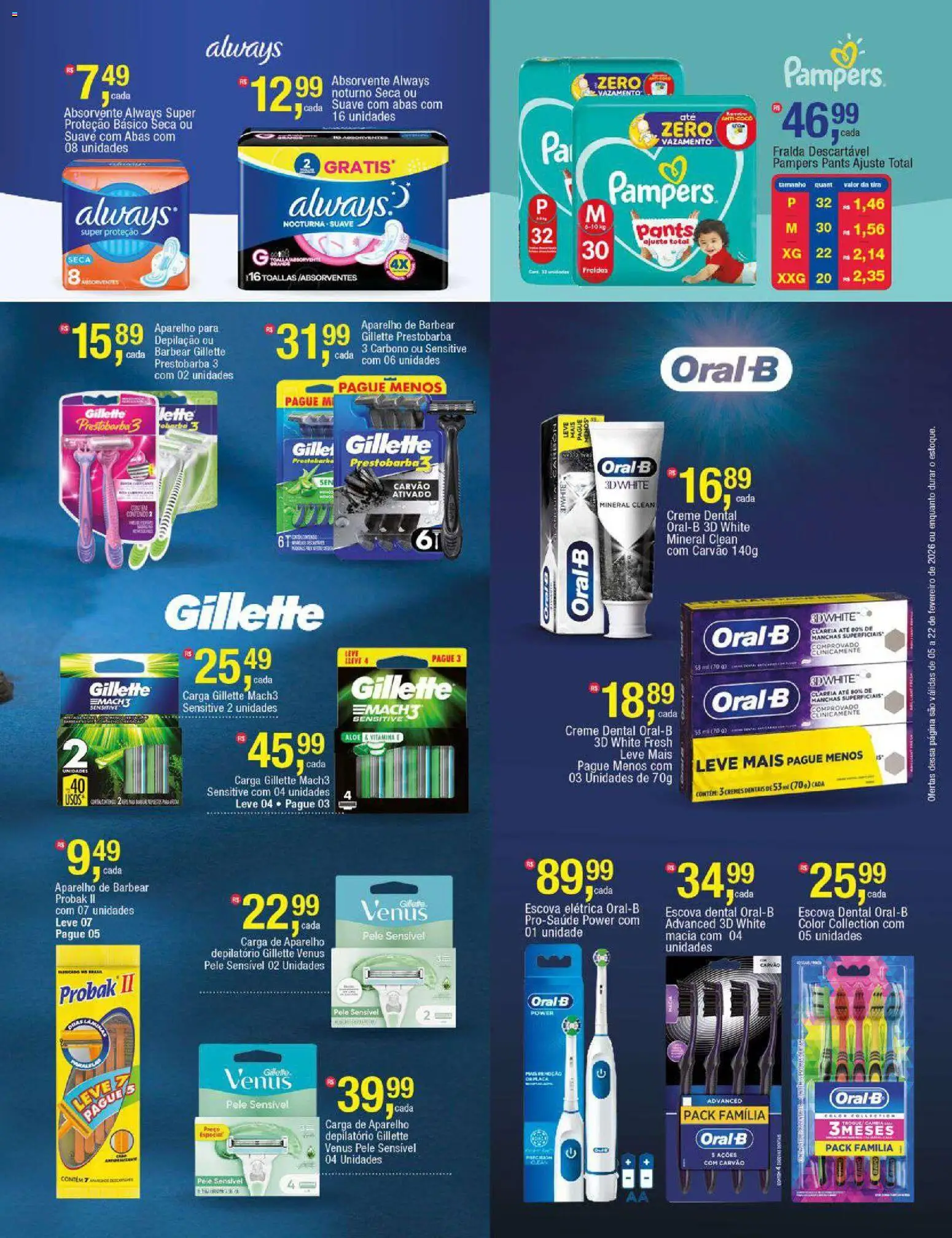Frangolândia Folheto - válido de 05.02.2026 | Página: 5 | Produtos: Vitamina d, Creme, Aparelho de barbear, Creme dental