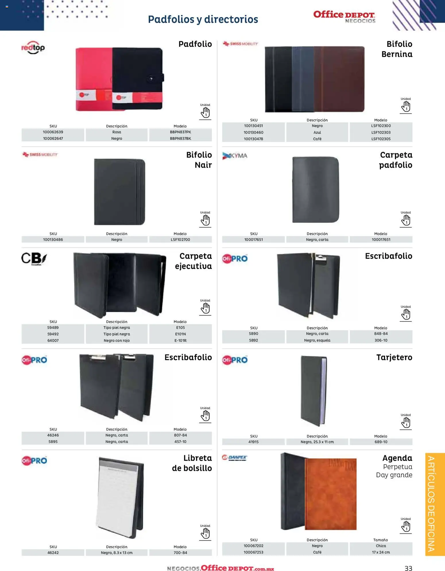 Nuevas ofertas de Office Depot válidas en toda la República Mexicana desde el 12.01.2026. ¡Encuentra las mejores ofertas en Office Depot catálogo 2026! | Página: 35 | Productos: Café, Agenda