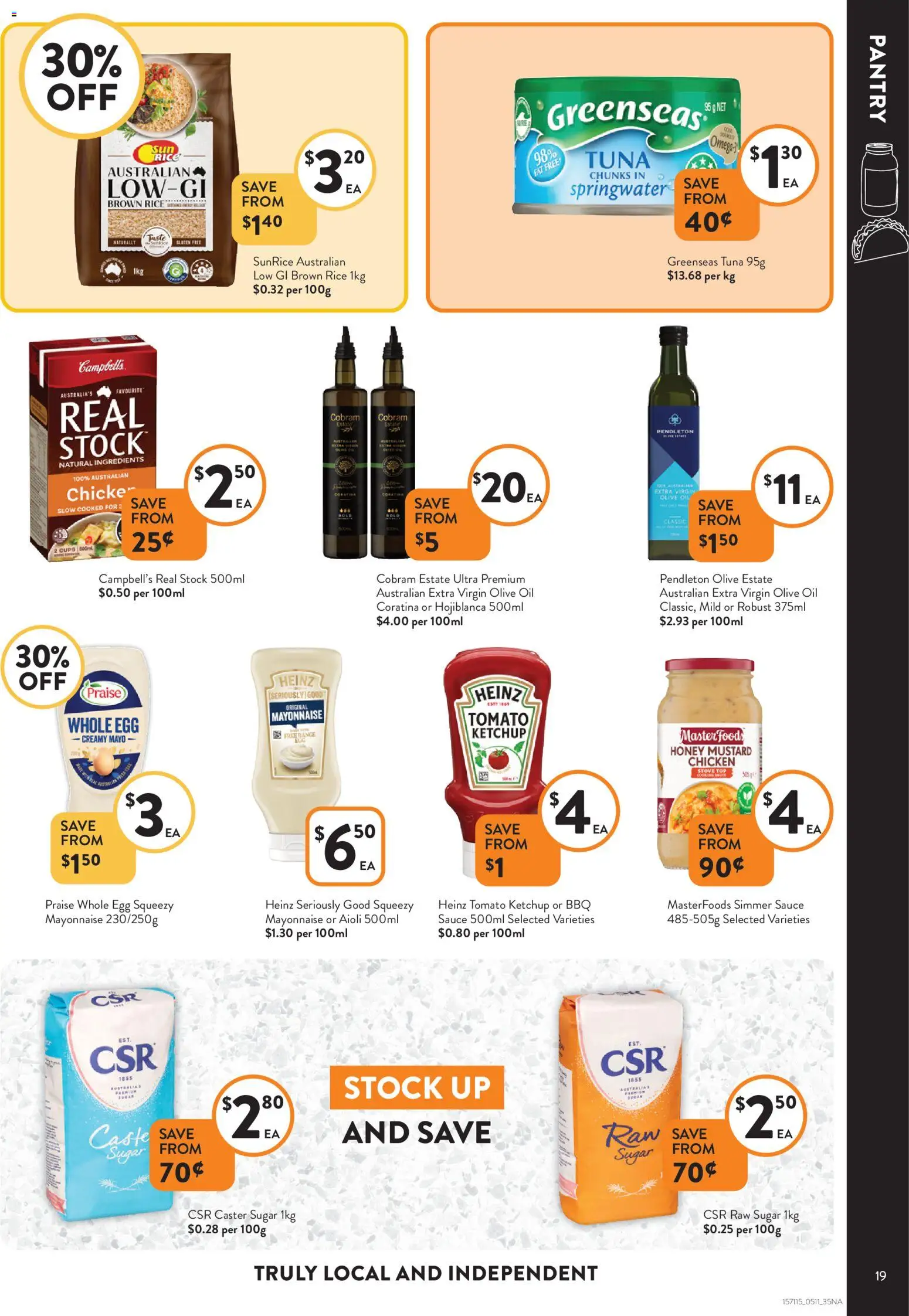 Foodworks catalogue - valid from 05.11.2025 | Page: 19 | Products: BBQ Sauce, Chicken, Mayonnaise, Sauce