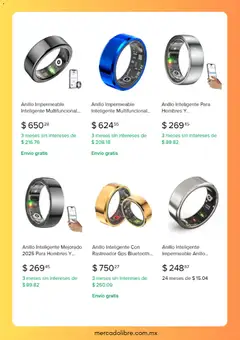 Vista previa de Mercado Libre catálogo, nuevo folleto de la tienda, válido en México a partir del 02.12.2025 | Página: 3 | Productos: Anillo