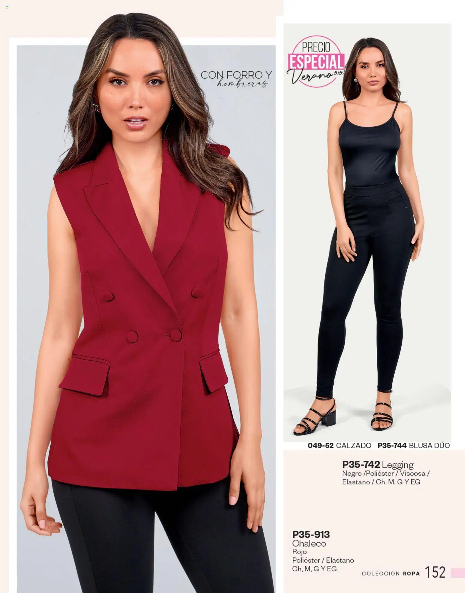 Nuevas ofertas de Cklass válidas en toda la República Mexicana desde el 05.03.2026. ¡Encuentra las mejores ofertas en Cklass catálogo Complemento Verano Ropa! | Página: 153 | Productos: Blusa, Chaleco, Ropa