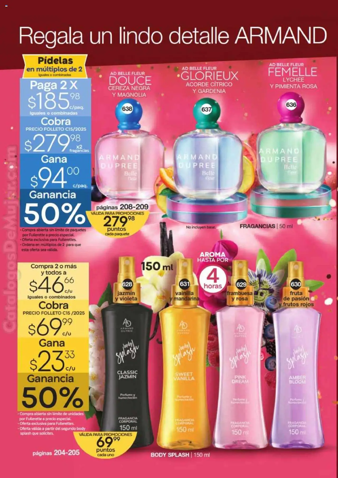 Nuevas ofertas de Fuller válidas en toda la República Mexicana desde el 29.10.2025. ¡Encuentra las mejores ofertas en Fuller - Revista Gana Más C15! | Página: 24 | Productos: Pimienta, Body, Fragancia