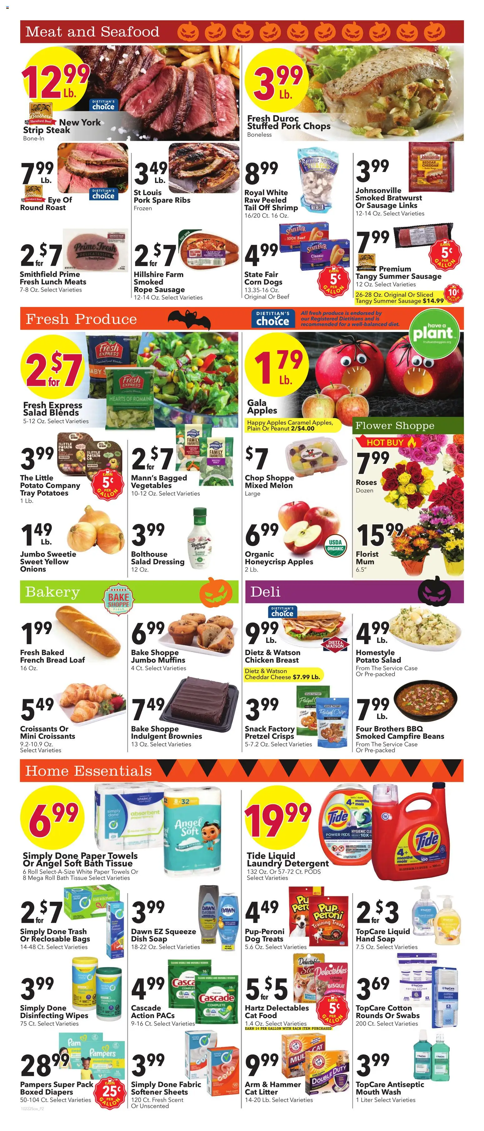 Cash Wise Weekly Ad - valid from 22.10.2025 | Page: 4 | Products: Corn, Hammer, Ham, Salad
