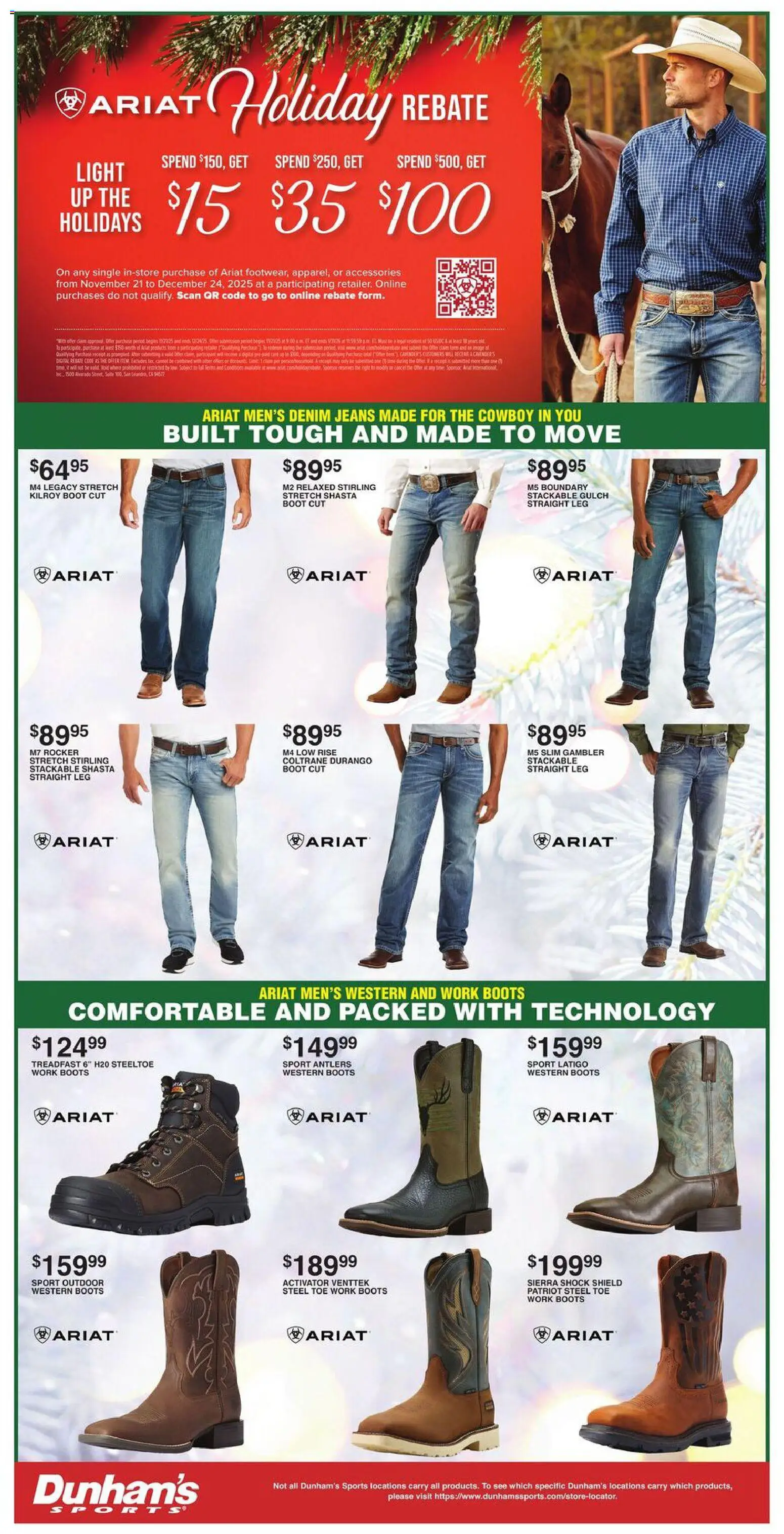 Dunham's Sports Weekly Ad - valid from 06.12.2025 | Page: 6 | Products: Boots, Jeans, Shock