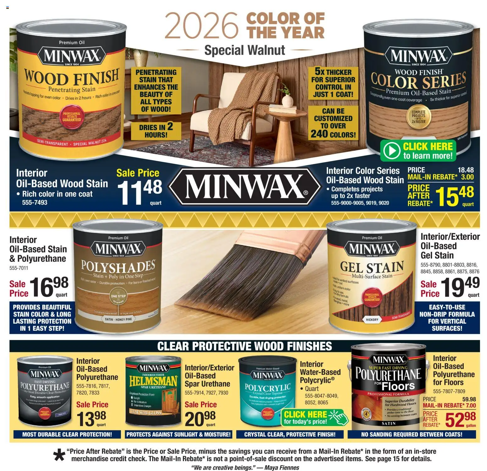 Menards - Weekly Ad - valid from 31.12.2025 | Page: 5 | Products: Oil, Coat, Water, Fan