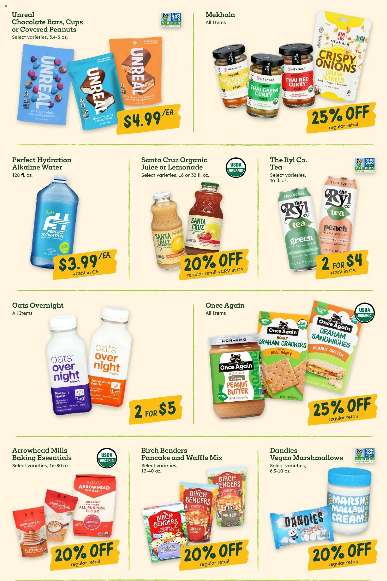 Sprouts Monthly Ad - valid from 25.02.2026 | Page: 11 | Products: Butter, Cream, Peach, Muffin