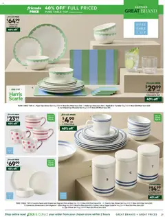 Preview of Harris Scarfe Catalogue - valid from 13.10.2025 | Page: 21 | Products: Dinner set, Glassware, Tea, Sugar