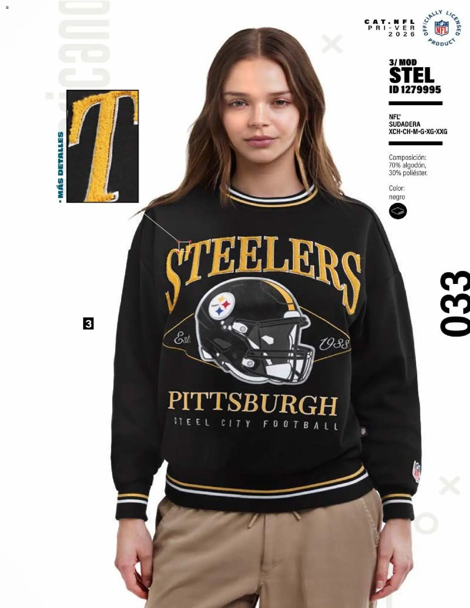 Nuevas ofertas de Price Shoes válidas en toda la República Mexicana desde el 20.03.2026. ¡Encuentra las mejores ofertas en Price Shoes catálogo NFL! | Página: 33 | Productos: Sudadera