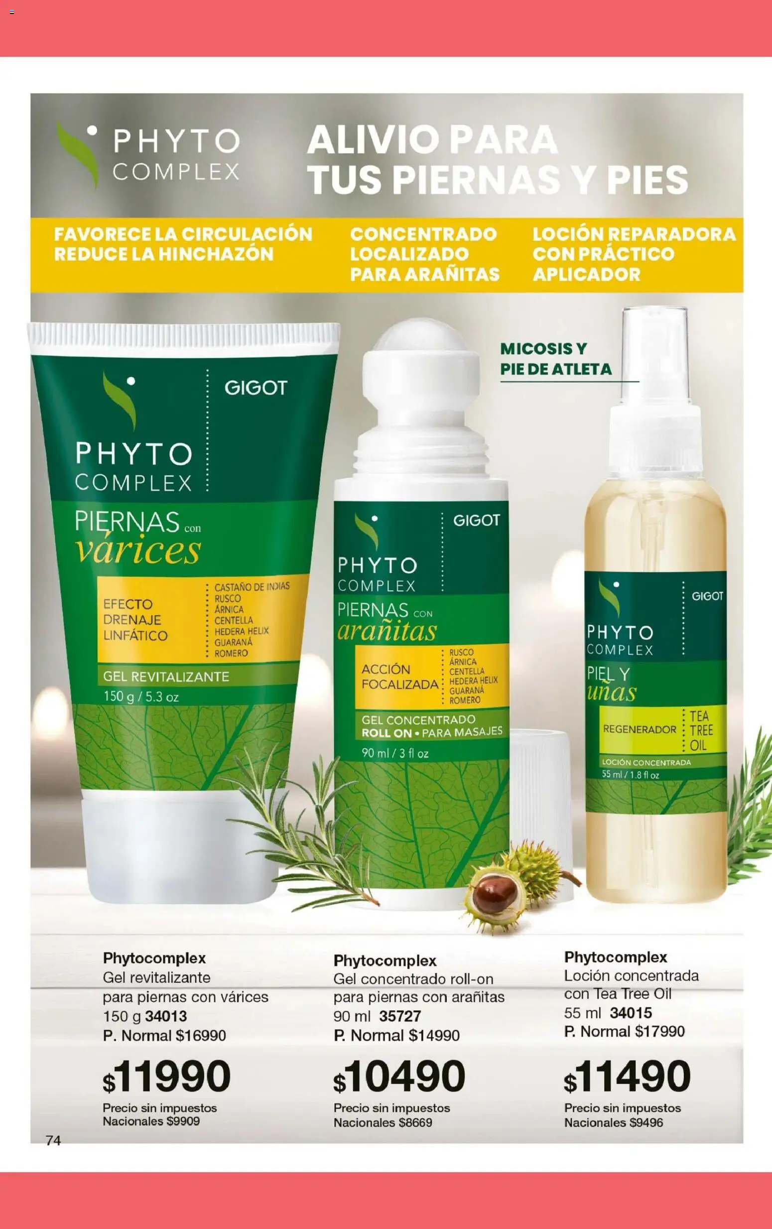 Gigot - CAMPAÑA 07 │ válido desde el 01.04.2026 | Página: 34 | Productos: Loción