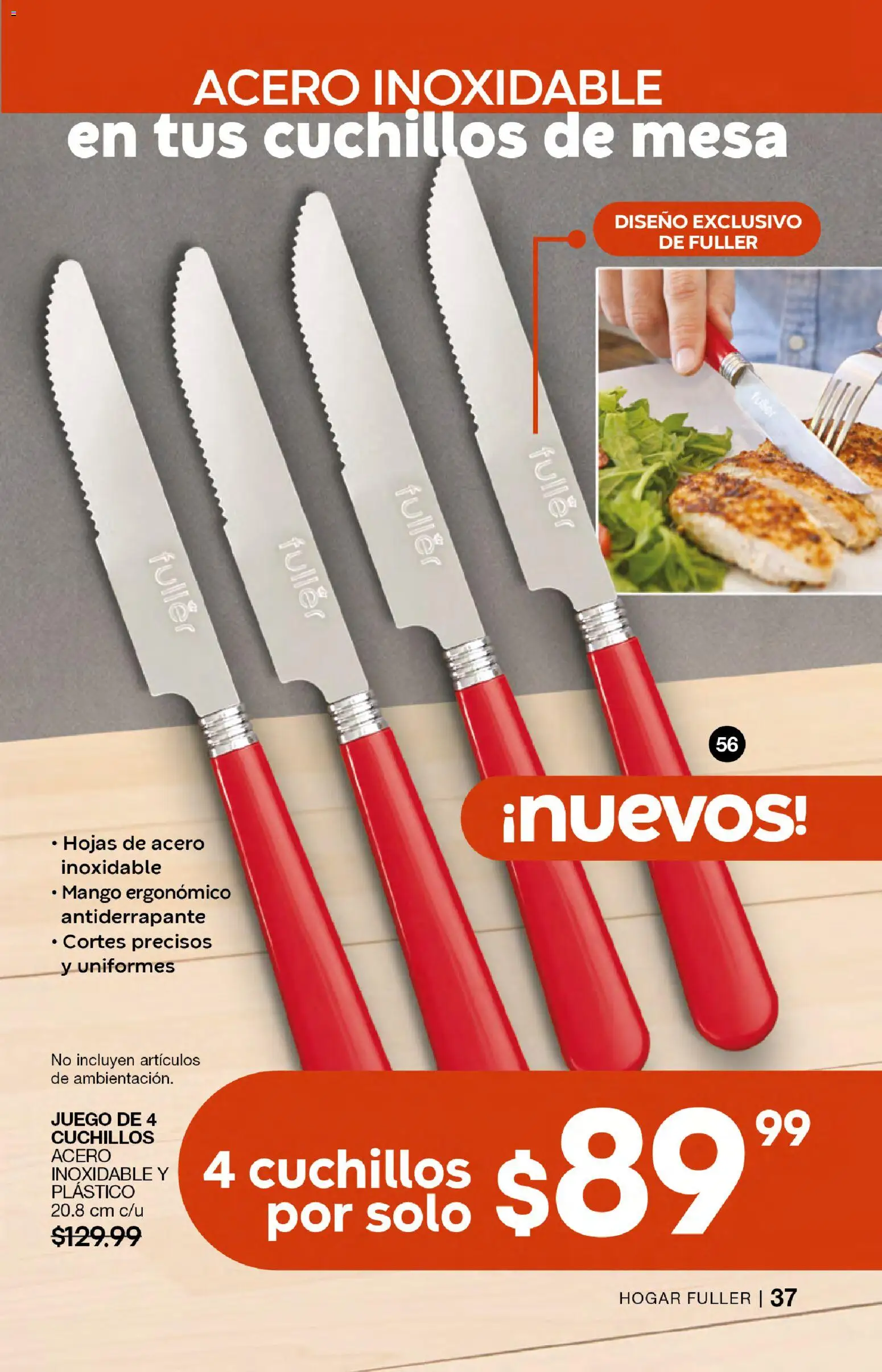 Nuevas ofertas de Fuller válidas en toda la República Mexicana desde el 04.03.2026. ¡Encuentra las mejores ofertas en Fuller campaña 24 2026! | Página: 37 | Productos: Mango, Juego, Mesa