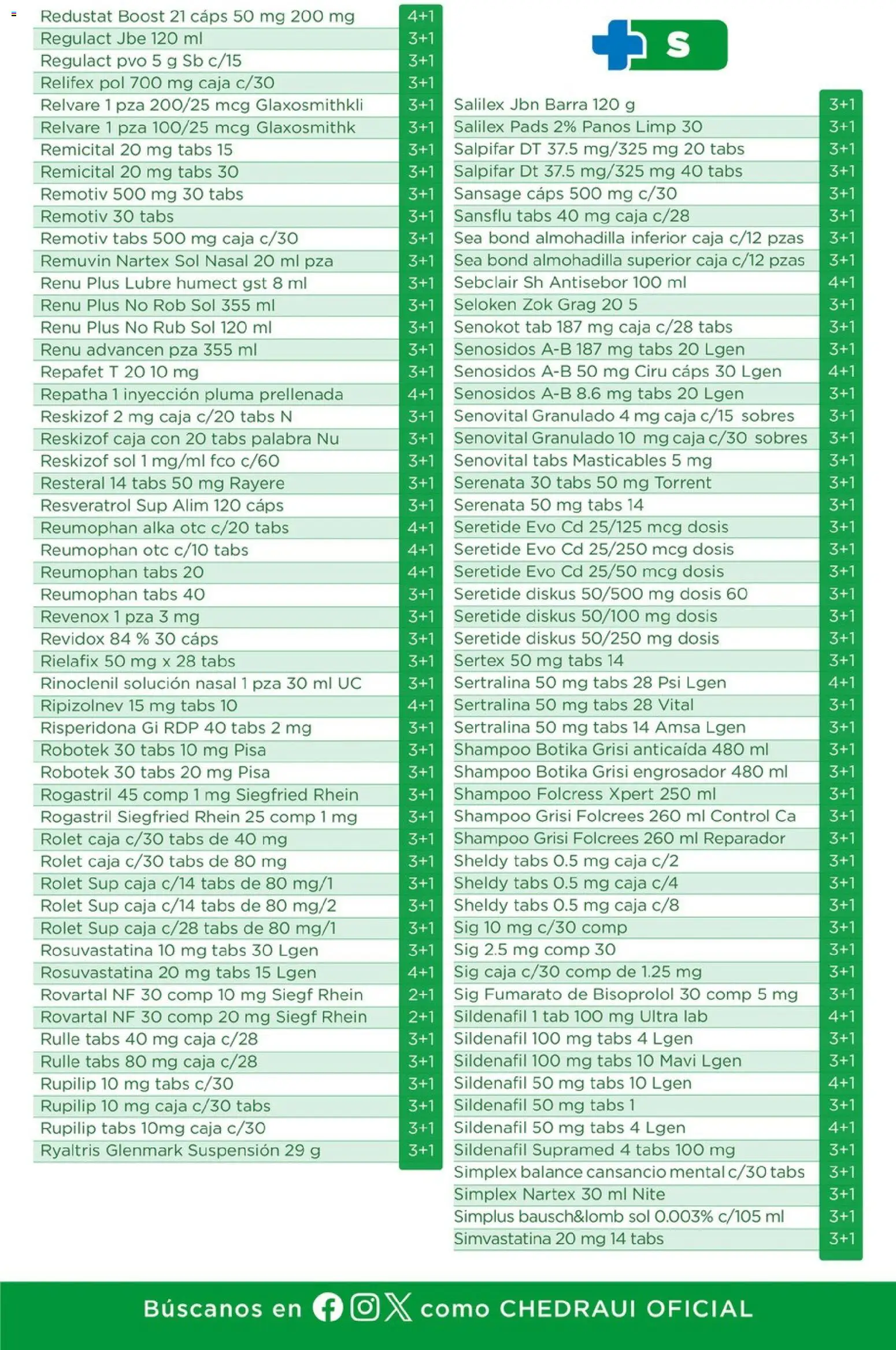 Nuevas ofertas de Chedraui válidas en toda la República Mexicana desde el 05.03.2026. ¡Encuentra las mejores ofertas en Chedraui folleto Farmacia! | Página: 27 | Productos: Barra, Caja