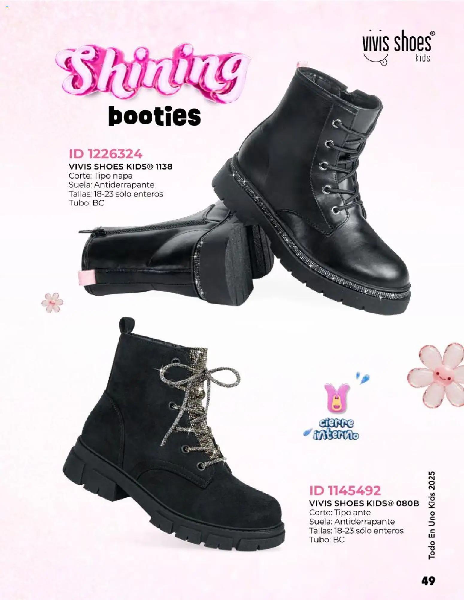 Nuevas ofertas de Price Shoes válidas en toda la República Mexicana desde el 27.10.2025. ¡Encuentra las mejores ofertas en Price Shoes catálogo Kids todo en uno! | Página: 49
