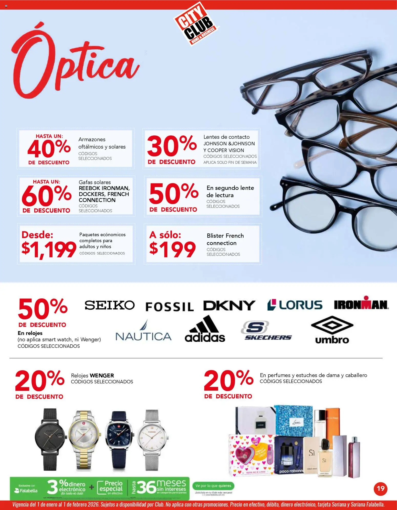 Nuevas ofertas de City Club válidas en toda la República Mexicana desde el 01.01.2026. ¡Encuentra las mejores ofertas en City Club catálogo! | Página: 19
