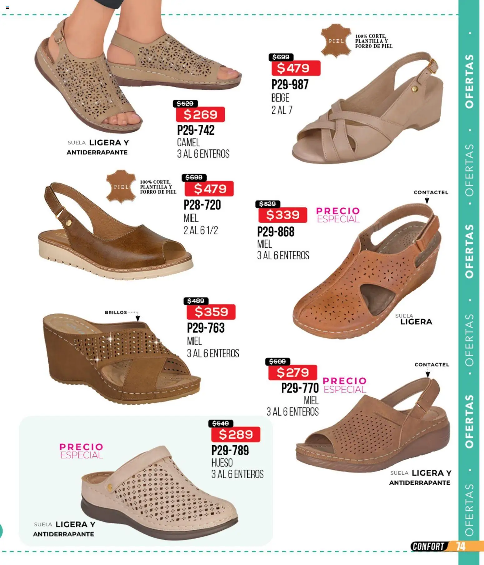 Nuevas ofertas de Cklass válidas en toda la República Mexicana desde el 12.01.2026. ¡Encuentra las mejores ofertas en Cklass catálogo Mega Ofertas Calzado! | Página: 75