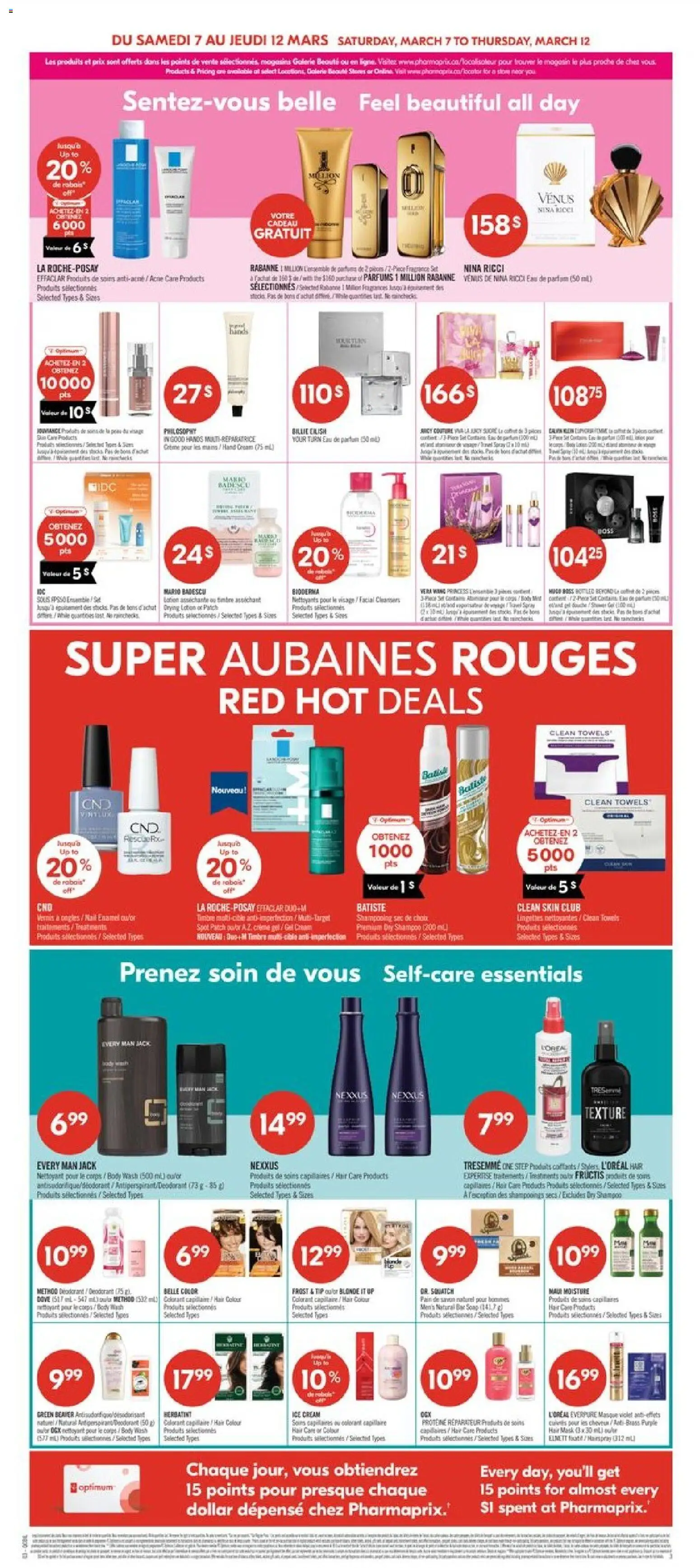 Pharmaprix flyer valid from 06.03.2026 | Page: 9 | Products: Ice cream, Robot, Hair mask, Deodorant