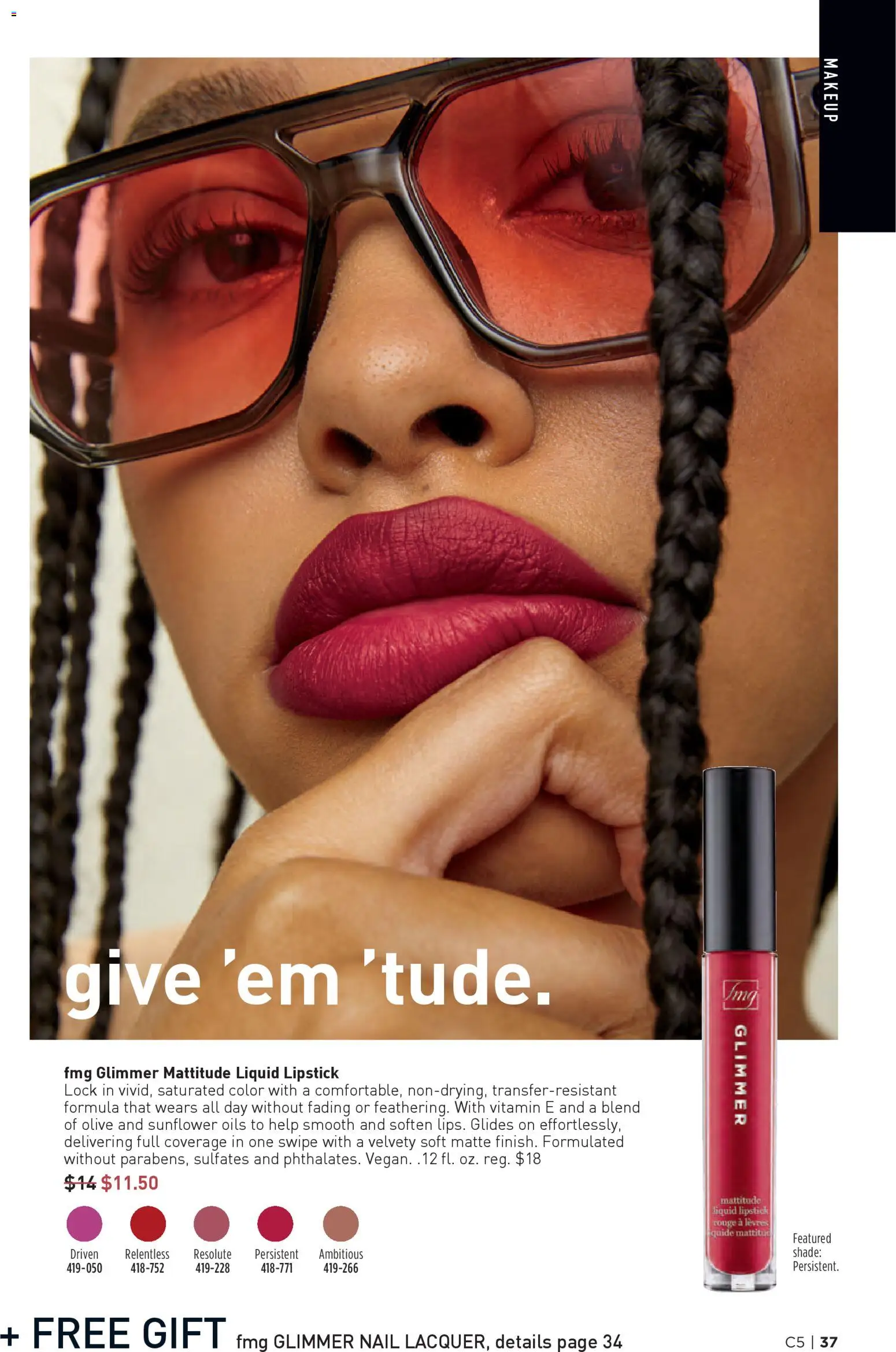 Avon Brochure - valid from 25.02.2026 | Page: 37 | Products: Vitamin, Nail, Lipstick