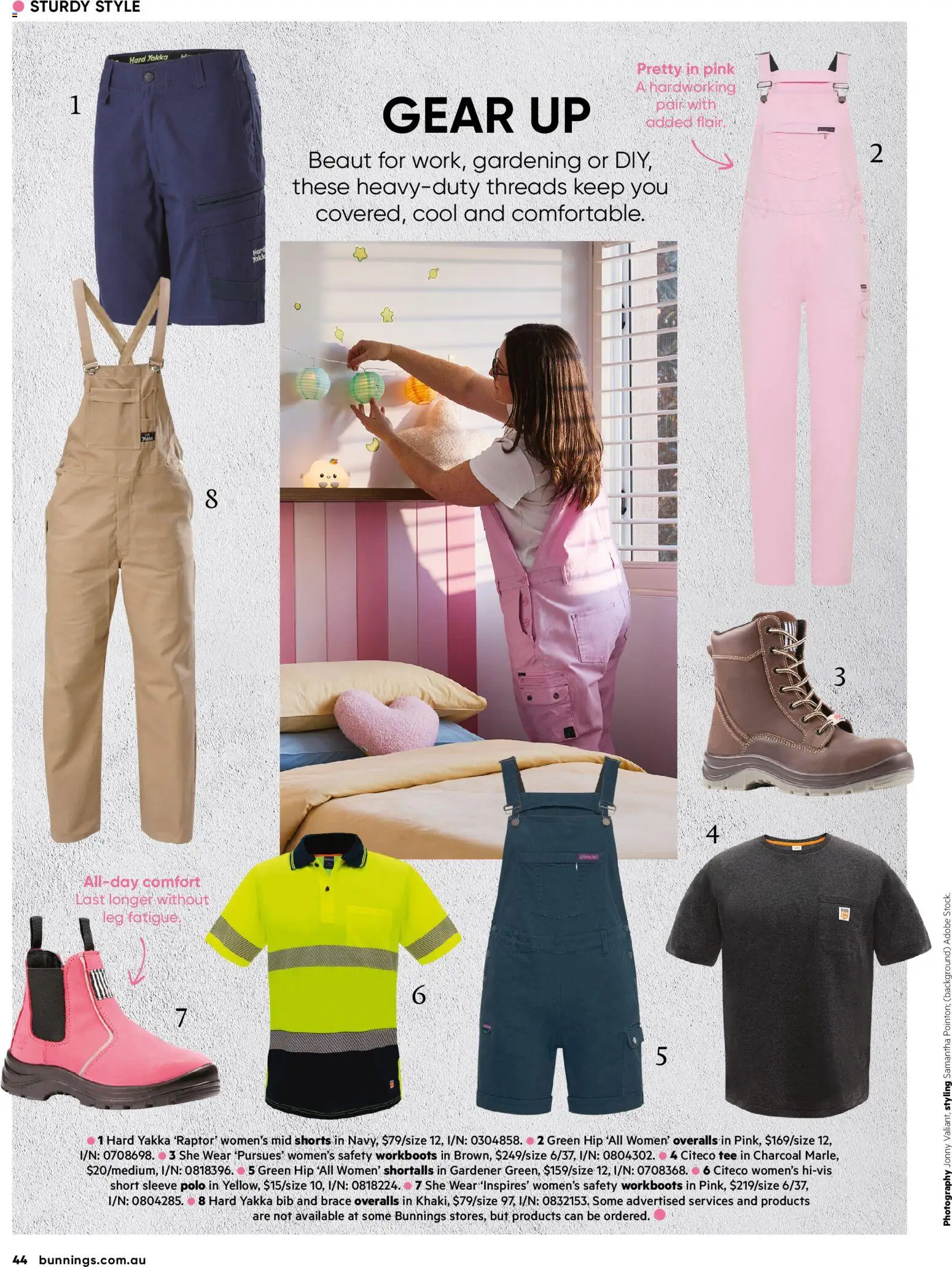 Bunnings Warehouse catalogue - valid from 01.02.2026 | Page: 44 | Products: Overalls, Shorts