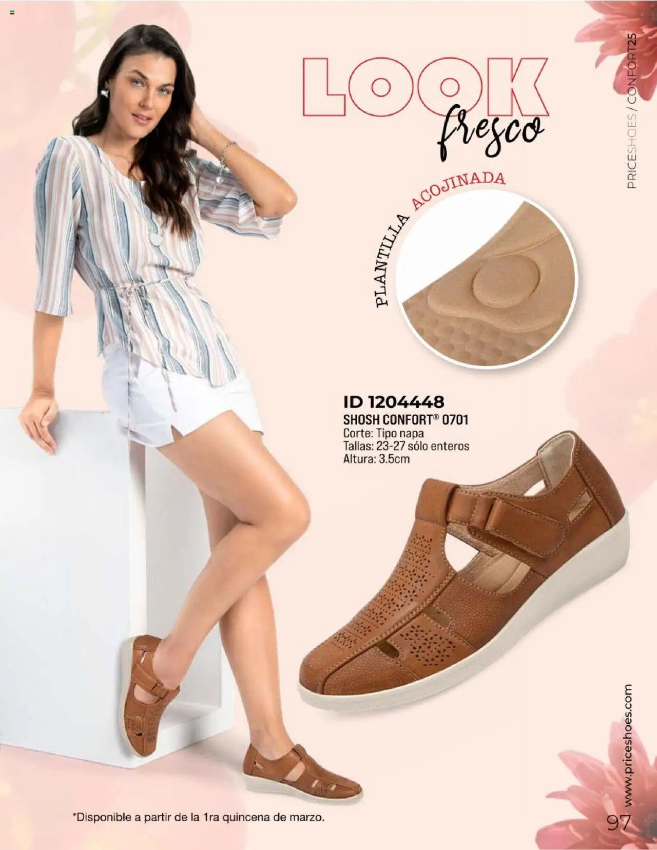 Nuevas ofertas de Price Shoes válidas en toda la República Mexicana desde el 10.02.2025. ¡Encuentra las mejores ofertas en Price Shoes catálogo Confort! | Página: 97