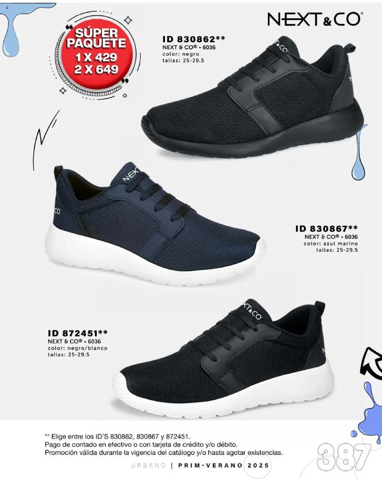 Nuevas ofertas de Price Shoes válidas en toda la República Mexicana desde el 24.01.2025. ¡Encuentra las mejores ofertas en Price Shoes catálogo Urbano! | Página: 387