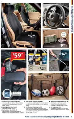 Preview of Aldi catalogue  - valid from 11.03.2026 | Page: 7 | Products: Battery, Garden hose, Batteries, Usb