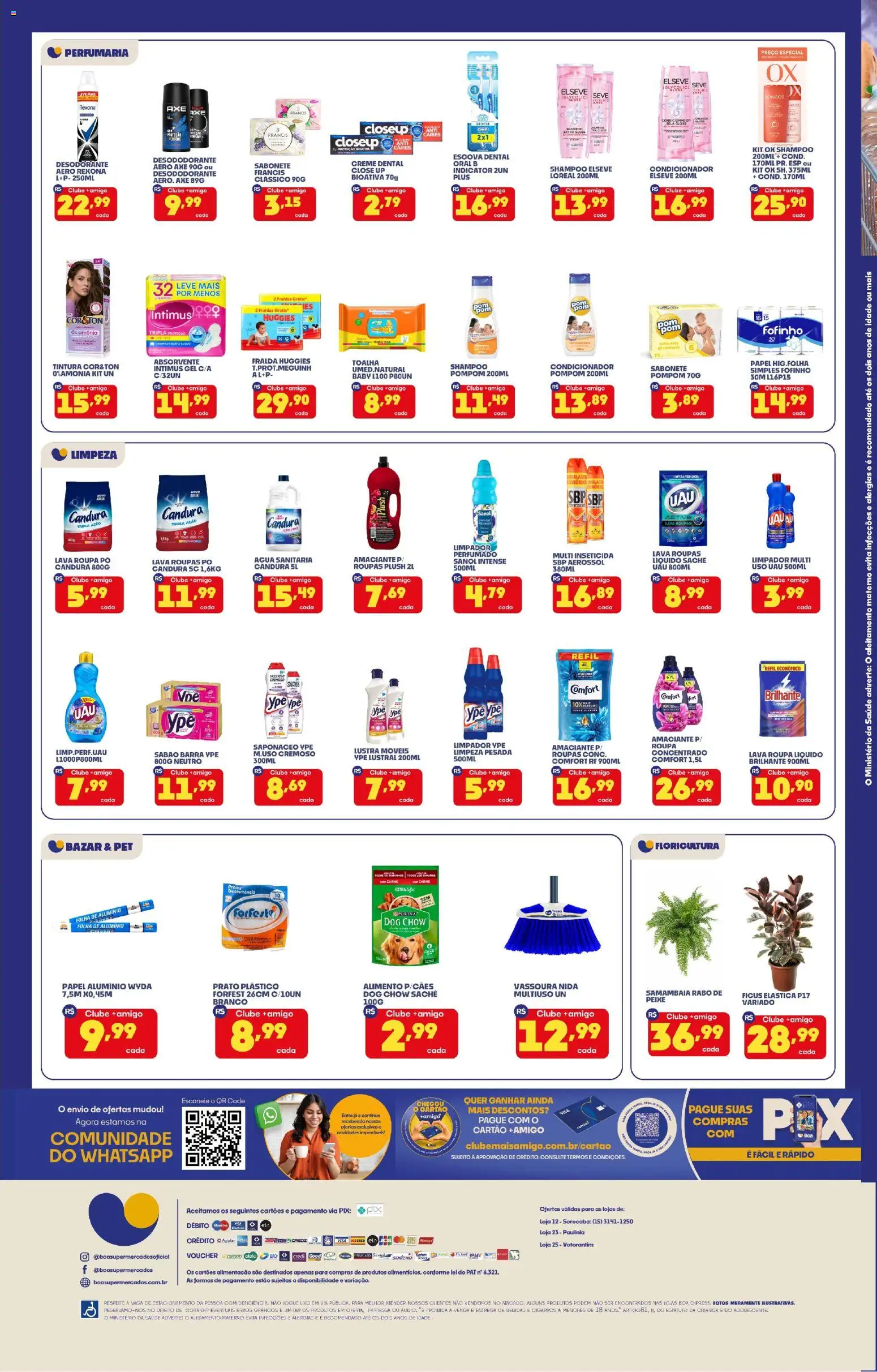 Boa Supermercados Folheto - válido de 13.02.2026 | Página: 4 | Produtos: Shampoo, Creme, Amaciante, Inseticida