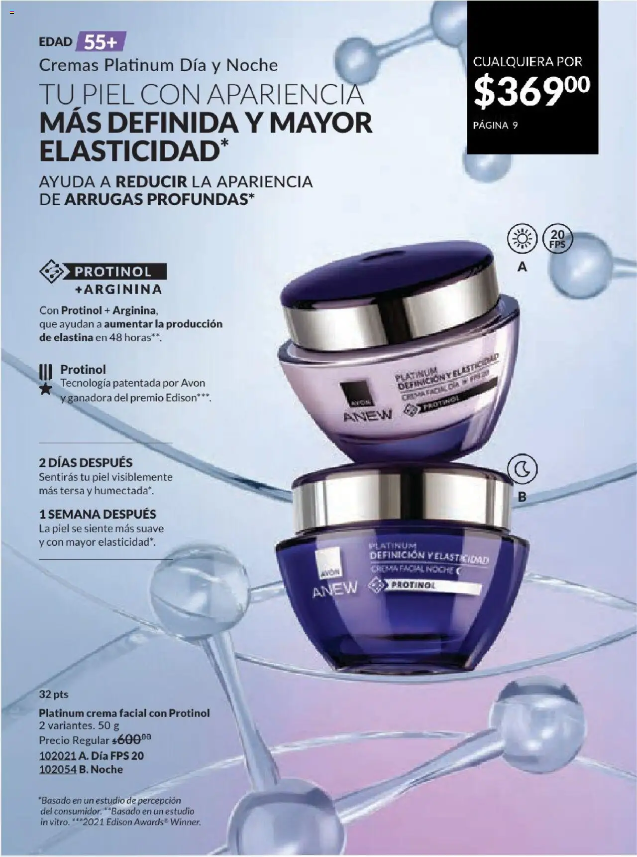 Nuevas ofertas de AVON válidas en toda la República Mexicana desde el 17.03.2025. ¡Encuentra las mejores ofertas en AVON campaña 7 2025! | Página: 9 | Productos: Crema