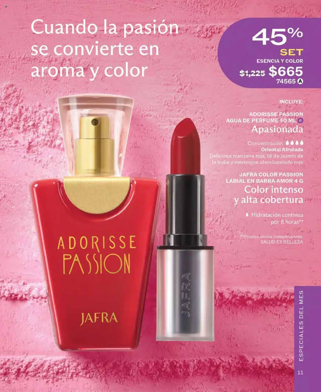 Nuevas ofertas de JAFRA válidas en toda la República Mexicana desde el 01.08.2025. ¡Encuentra las mejores ofertas en JAFRA - Catálogo! | Página: 11 | Productos: Agua, Barra, Té, Perfume