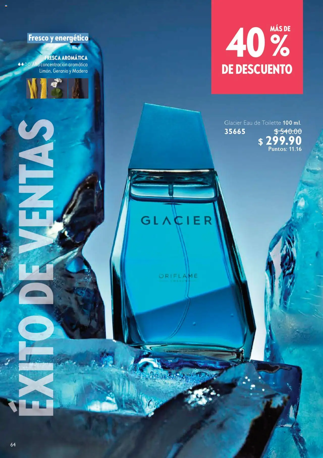 Nuevas ofertas de Oriflame válidas en toda la República Mexicana desde el 04.10.2025. ¡Encuentra las mejores ofertas en Oriflame - Campaña 14 2025! | Página: 64 | Productos: Eau de toilette
