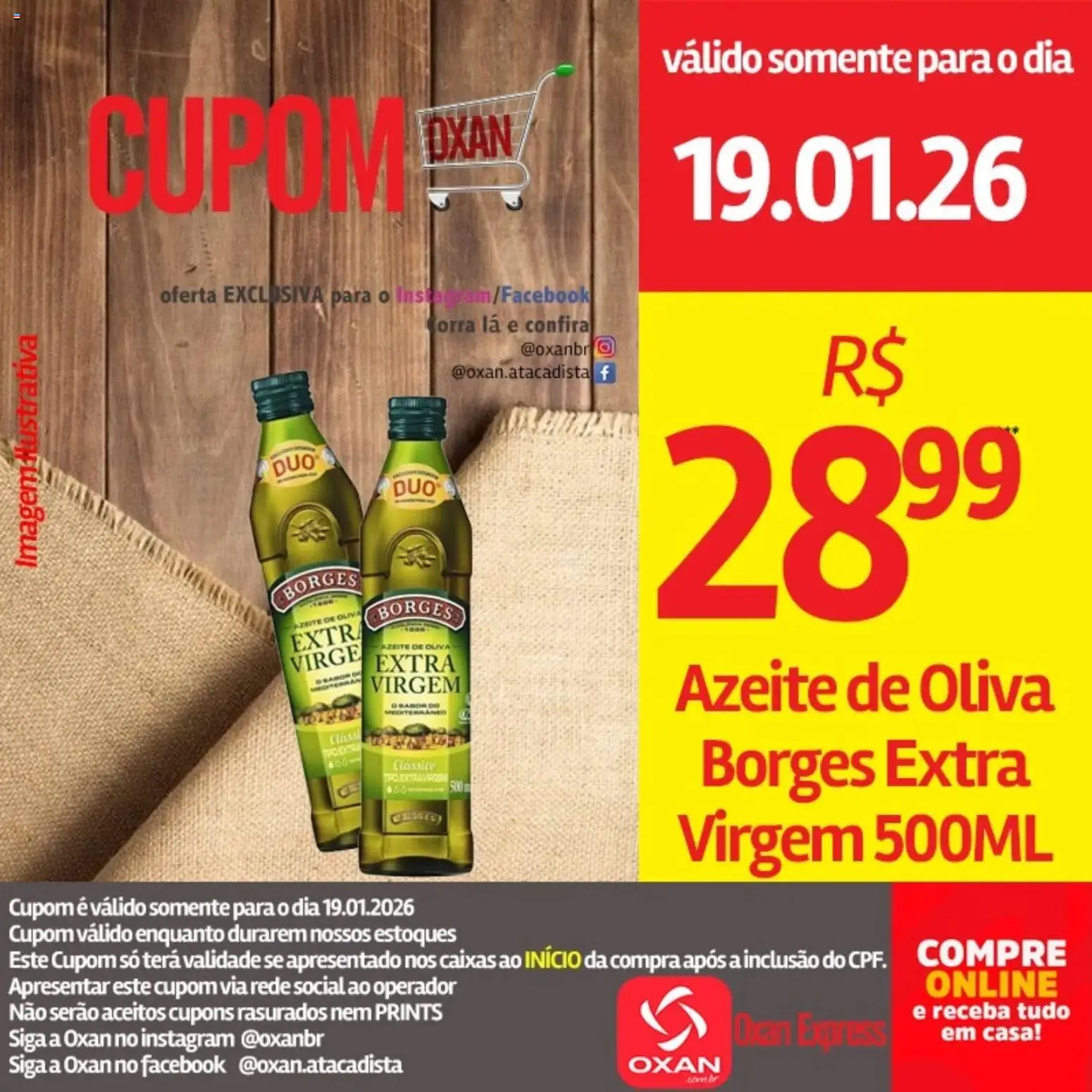 Oxan Atacadista Folheto - válido de 19.01.2026 | Página: 20 | Produtos: Azeite