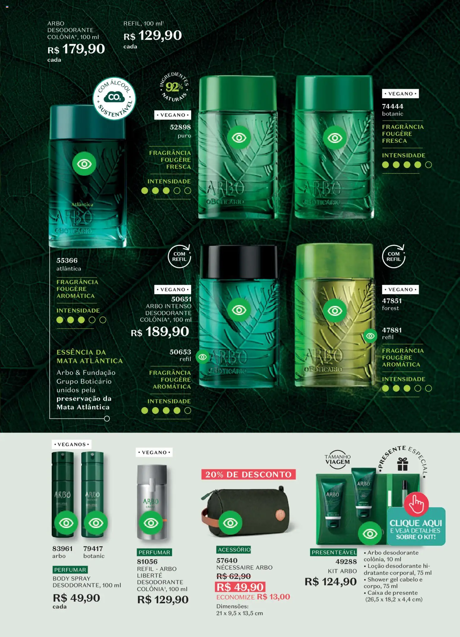 O Boticário Folheto - válido de 02.03.2026 | Página: 25 | Produtos: Desodorante, Necessaire, Caixa, Body