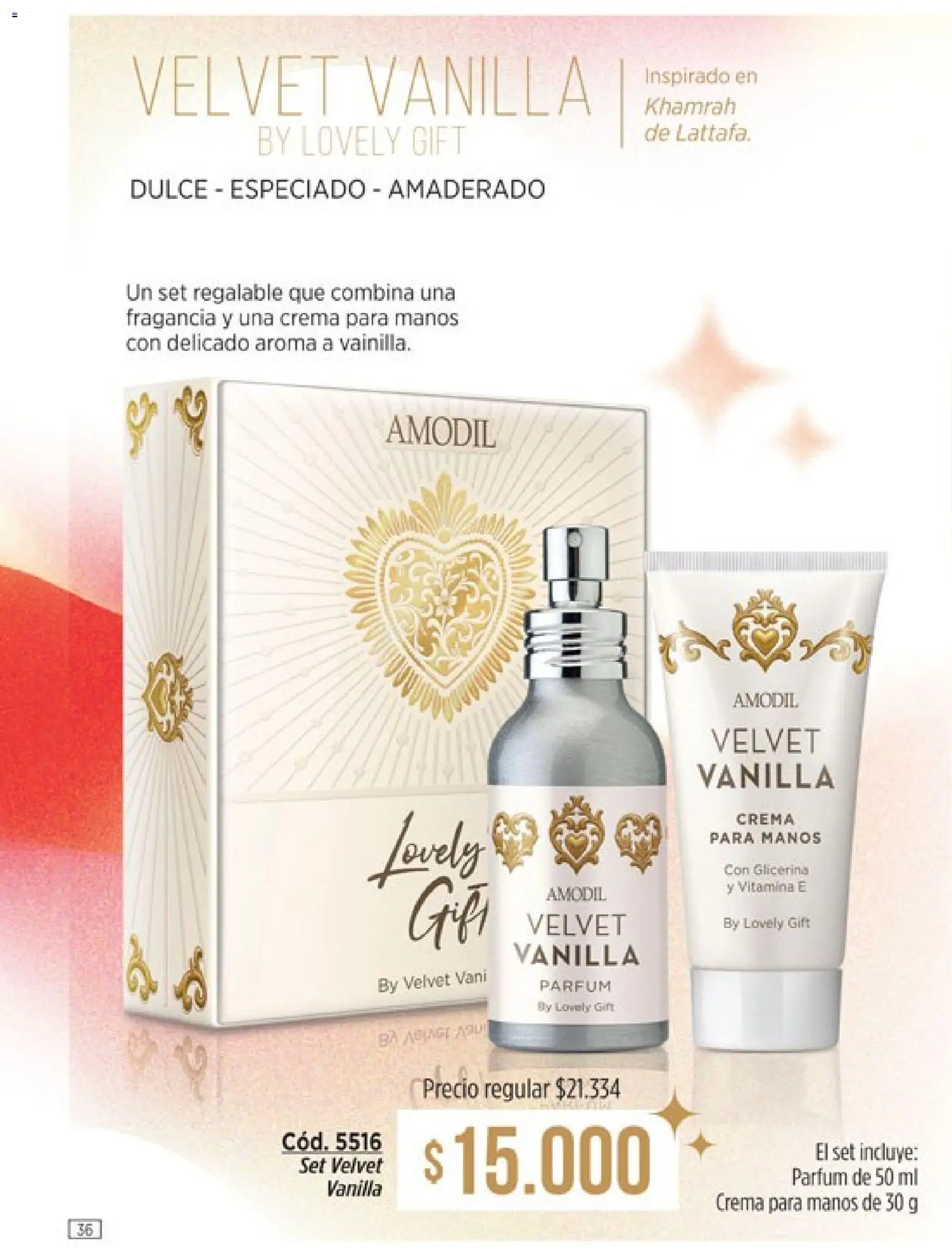 Catálogo Amodil Campaña 3 │ válido desde el 01.03.2026 | Página: 36 | Productos: Fragancia, Crema