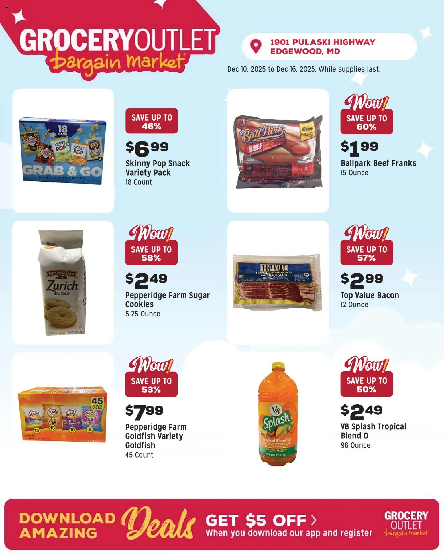 Grocery Outlet Weekly Ad - MD - valid from 10.12.2025 | Page: 7 | Products: Beef, Cookies, Sugar