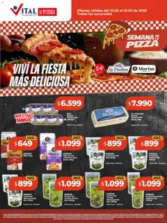 Vista previa Vital - Semana de la pizza válido desde el 23.02.2026