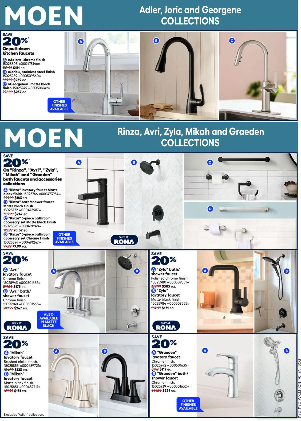 Rona flyer valid from 11.09.2025 | Page: 16 | Products: Bath, Shower