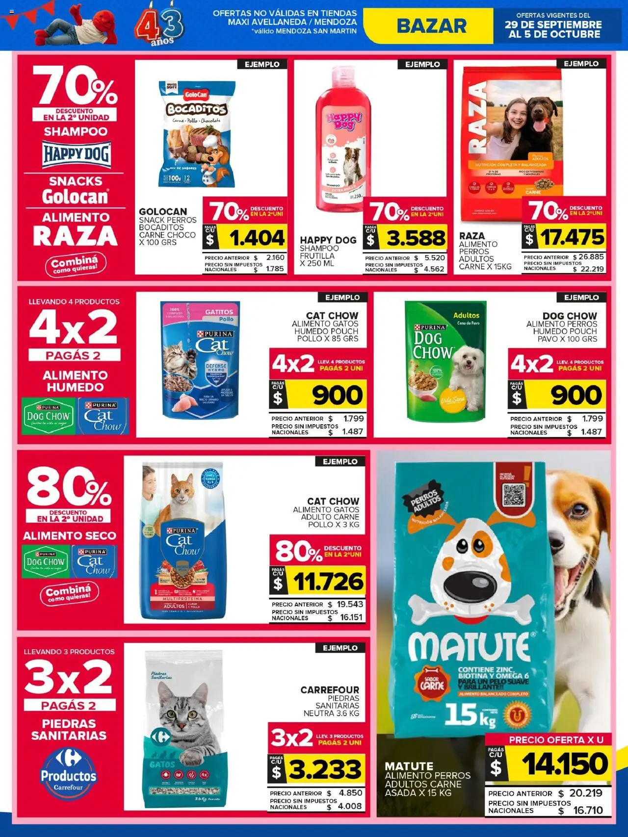 Carrefour Maxi catálogo │ válido desde el 30.09.2025 | Página: 21 | Productos: Vitaminas, Shampoo, Pan, Chocolate
