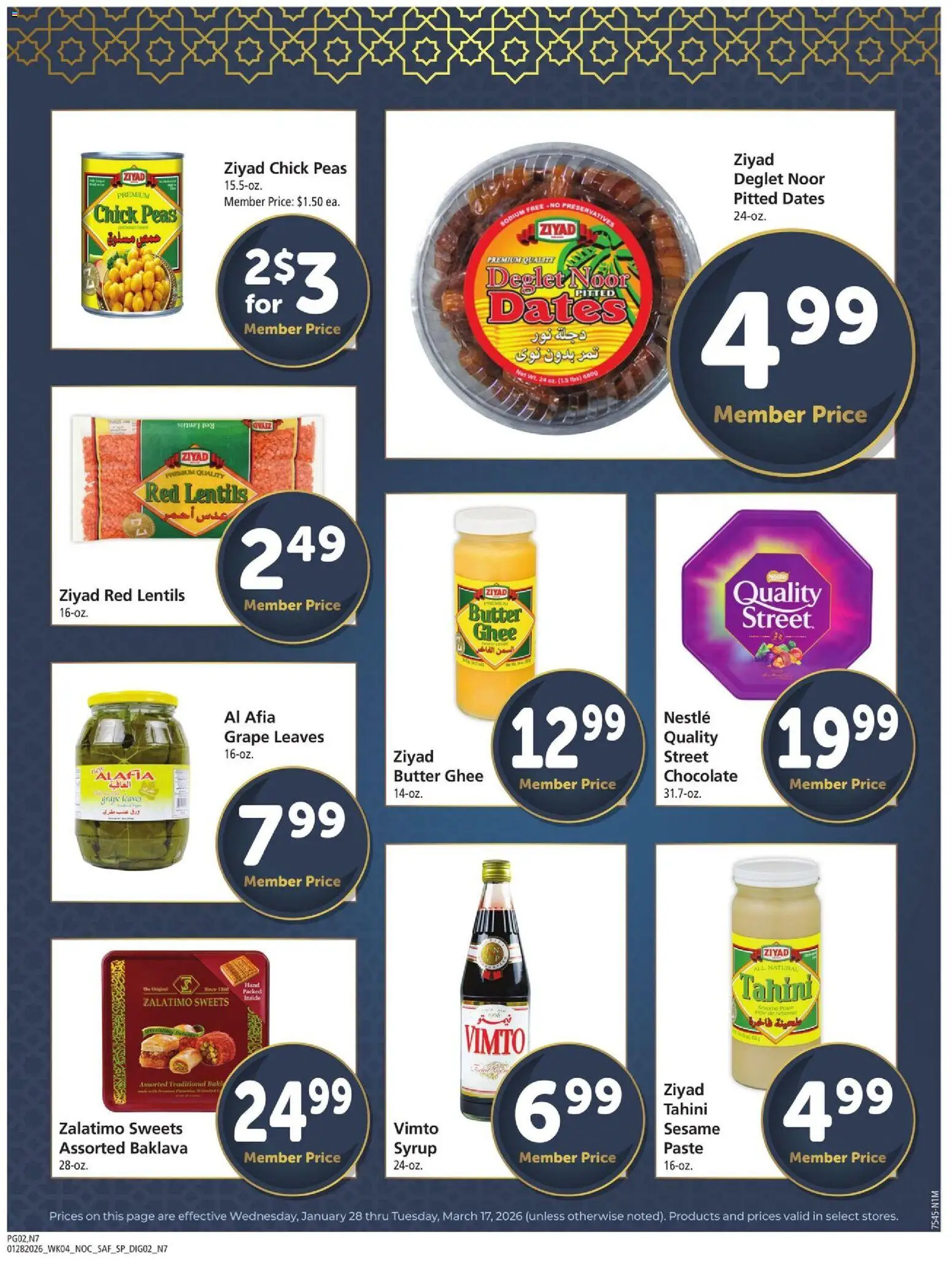 Safeway Ramadan Ad - valid from 28.01.2026 | Page: 2 | Products: Butter, Chocolate