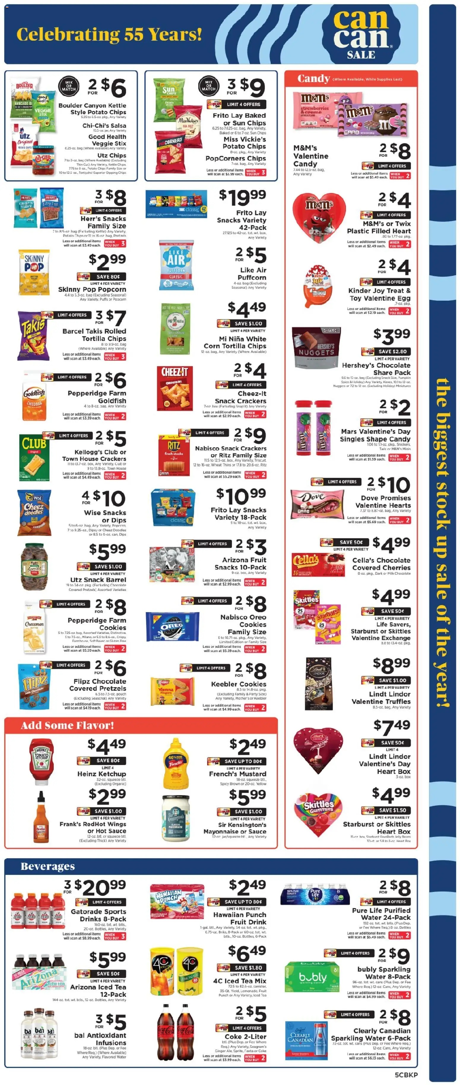 ShopRite Weekly Ad 2 - valid from 18.01.2026 | Page: 6 | Products: Corn, Cherries, Ketchup, Sauce