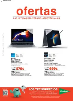 Vista previa de El Corte Inglés - Catálogo Los Tecnoprecios, nuevo folleto de la tienda, válido en México a partir del 07.08.2025