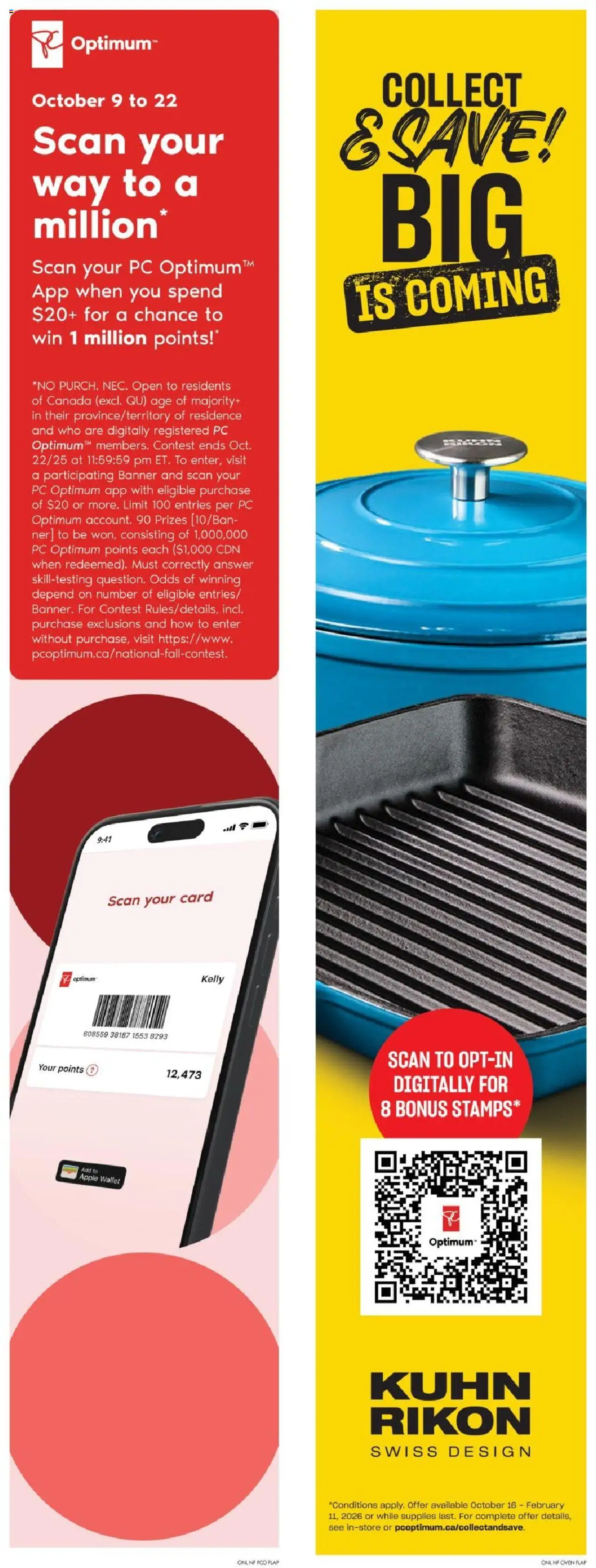 No Frills flyer valid from 16.10.2025 | Page: 14 | Products: Wallet, PC