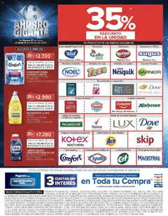 Vista previa Carrefour ofertas válido desde el 27.01.2026 | Página: 45 | Productos: Body, Detergente, Limón, Suavizante