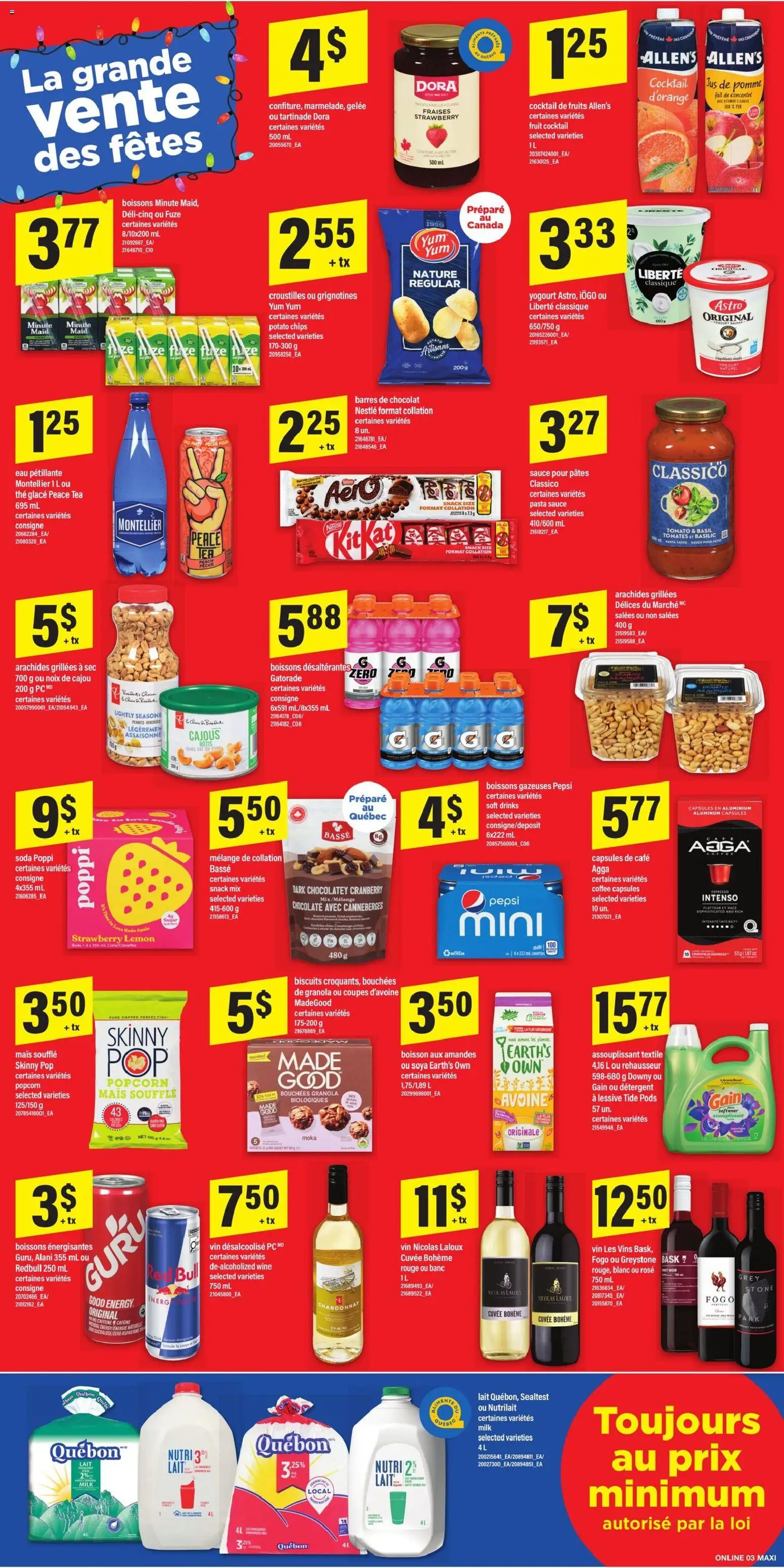 Maxi flyer valid from 25.12.2025 | Page: 8 | Products: Tea, Chips, Coffee, Chocolate