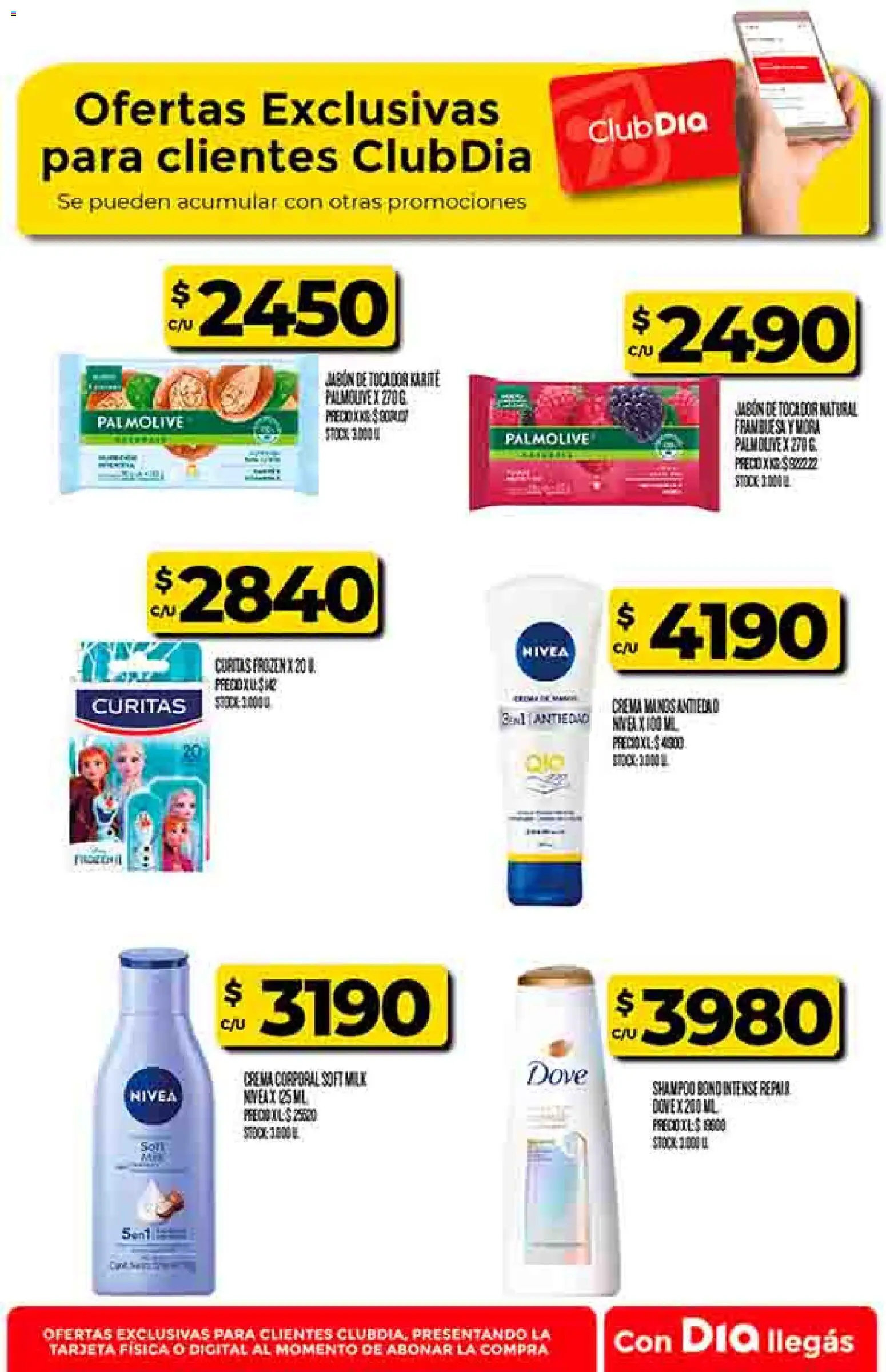 Supermercado DIA Ofertas │ válido desde el 02.01.2026 | Página: 45 | Productos: Shampoo, Jabón, Crema