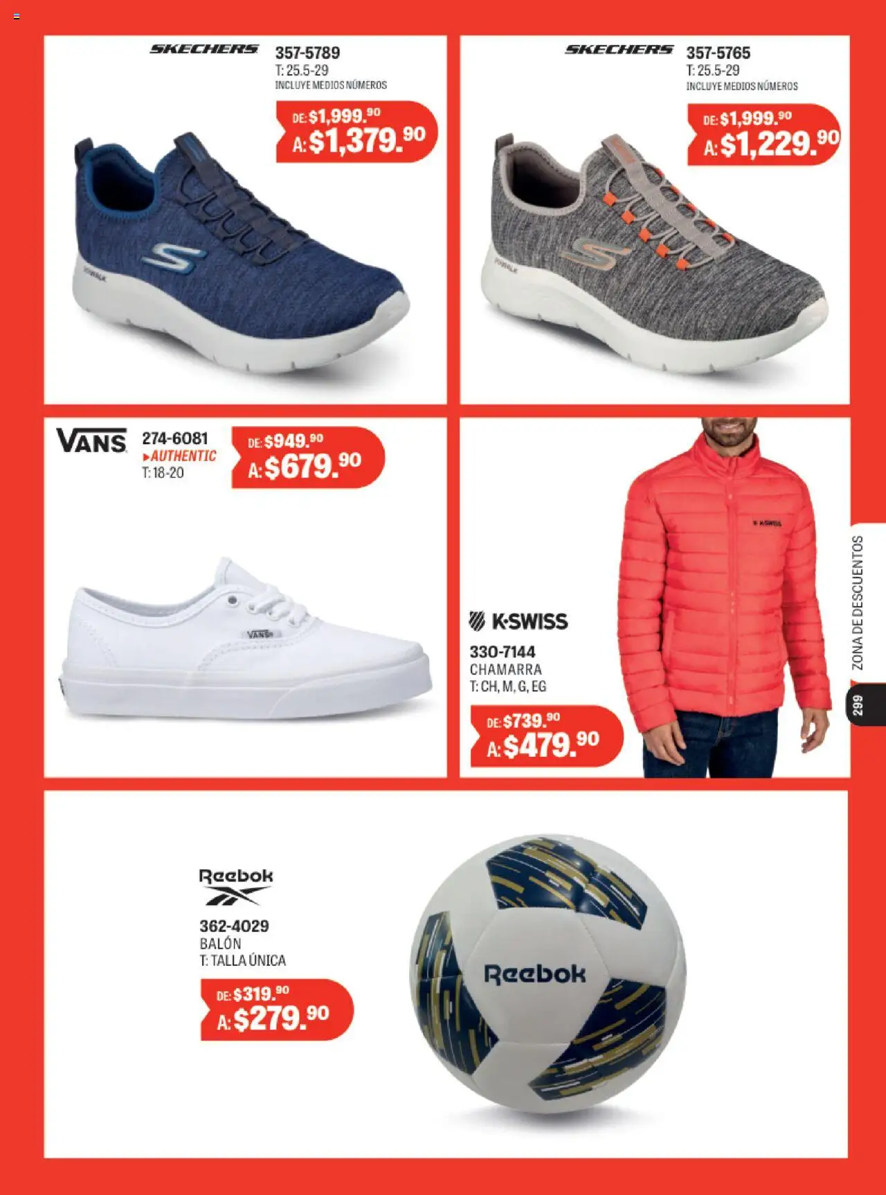 Nuevas ofertas de Andrea válidas en toda la República Mexicana desde el 10.08.2025. ¡Encuentra las mejores ofertas en Andrea - Catálogo Deportivo Completo! | Página: 298 | Productos: Chamarra