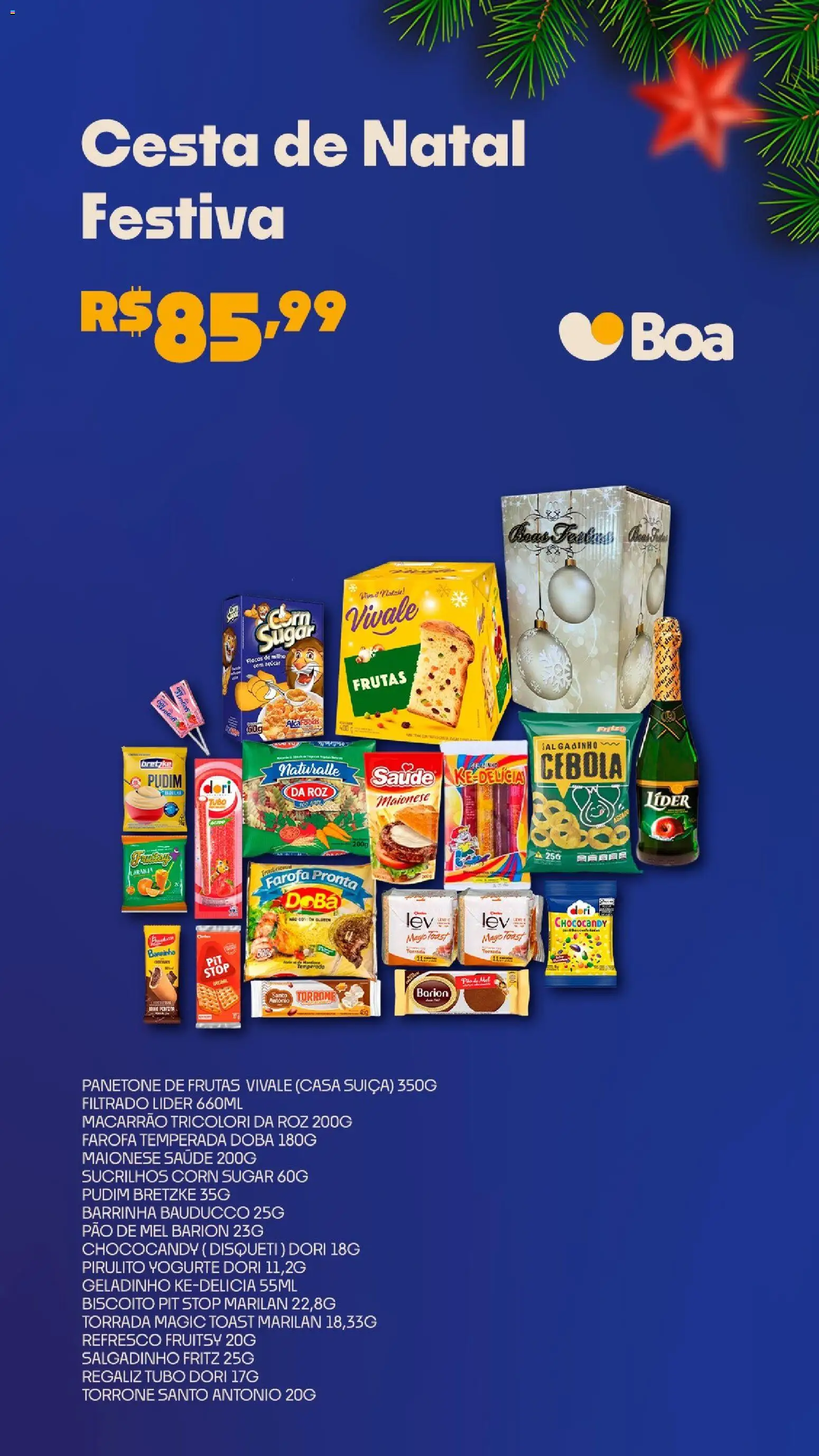 Boa Supermercados Folheto - válido de 09.12.2025 | Página: 3 | Produtos: Cebola, Cesta, Mel, Flocos